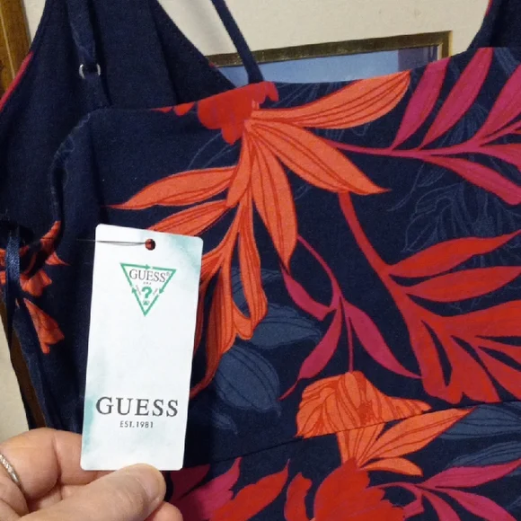 Floral Spaghetti Strap Dress - Picture 9 of 9